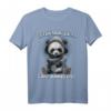 Guten Morgen? Ganz Dünnes Eis! Lustiges Panda Kaffee T-Shirt  Sarkastisches Geschenk für Morgenmuffel, Mitarbeiter & Panda Fans