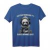 Guten Morgen? Ganz Dünnes Eis! Lustiges Panda Kaffee T-Shirt  Sarkastisches Geschenk für Morgenmuffel, Mitarbeiter & Panda Fans