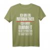 Herren Informatiker Humor T-Shirt mit witzigem Spruch  Perfektes Geschenk für IT-Berater, Programmierer, Nerds & Software Entwickler zu Geburtstagen und Weihnachten