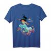 HapBunny Disney T-Shirt mit Princess Jasmine und Magic Carpet Pose  Perfekt für Fans und Geburtstagsfeiern