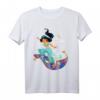 HapBunny Disney T-Shirt mit Princess Jasmine und Magic Carpet Pose  Perfekt für Fans und Geburtstagsfeiern