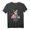 HapBunny Mulan Anime Style Split Portrait T-Shirt - Lizenziertes Anime Design für Geburtstagsfans