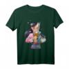 HapBunny Mulan Anime Style Split Portrait T-Shirt - Lizenziertes Anime Design für Geburtstagsfans