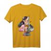 HapBunny Mulan Anime Style Split Portrait T-Shirt - Lizenziertes Anime Design für Geburtstagsfans