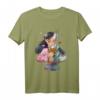 HapBunny Mulan Anime Style Split Portrait T-Shirt - Lizenziertes Anime Design für Geburtstagsfans