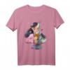 HapBunny Mulan Anime Style Split Portrait T-Shirt - Lizenziertes Anime Design für Geburtstagsfans