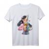 HapBunny Mulan Anime Style Split Portrait T-Shirt - Lizenziertes Anime Design für Geburtstagsfans
