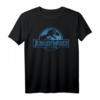 Jurassic World Blue Dinosaur Logo T-Shirt - Offiziell lizenziertes Jurassic World Merchandise für Dino-Fans