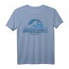 Jurassic World Blue Dinosaur Logo T-Shirt - Offiziell lizenziertes Jurassic World Merchandise für Dino-Fans