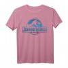 Jurassic World Blue Dinosaur Logo T-Shirt - Offiziell lizenziertes Jurassic World Merchandise für Dino-Fans