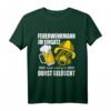 Feuerwehrmann Im Einsatz Lustiges Bier Feuerwehr Spruch T-Shirt  Perfektes Geschenk für Feuerwehrleute und Bierliebhaber zu Geburtstag, Weihnachten oder Oktoberfest