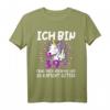 Ich bin 39+ Damen T-Shirt zum HapBunny mit Einhorn und Glitzer - Witziges Geburtstagsgeschenk für Frauen mit Humor
