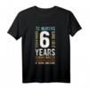 Kinder Geburtstag 6 Jahre Shirt - Lustiges Geschenk für Jungen & Mädchen zum Geburtstag
