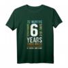 Kinder Geburtstag 6 Jahre Shirt - Lustiges Geschenk für Jungen & Mädchen zum Geburtstag
