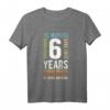Kinder Geburtstag 6 Jahre Shirt - Lustiges Geschenk für Jungen & Mädchen zum Geburtstag
