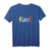 Kinder 5. Geburtstag T-Shirt für Jungen - Buntes Funf Jahre Geburtstags-Shirt für Kinder & Feieroutfit