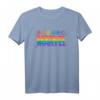 Marvel Pride Rainbow Logo T-Shirt  Offizielles Marvel Merchandise für LGBTQ+ Unterstützung, Heroes & Inklusion