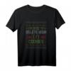 Weihnachten Programmierer Nerd Weihnachtsfeier Xmas T-Shirt - Lustiges Geschenk für Hacker, Softwareentwickler & IT-Fans