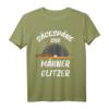 Sägespäne sind Männer Glitzer T-Shirt  Lustiges Holz- und Schreiner-Motiv für Handwerker und Waldarbeiter