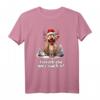 Betrunkenes Rentier  Lustiges Weihnachts-T-Shirt für Damen & Herren, ideales Outfit für Familien- und Gruppenfotos, perfekte Geschenkidee