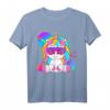 Buntes Einhorn 90er Jahre Party Kostüm - Lustiges Karnevals- und Festivaloutfit für 90s Disko, Fasching & Junggesellinnenabschied