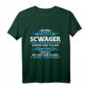 Stolzer Schwager einer Schwägerin - Lustiges Geschenk T-Shirt für Geburtstag & Weihnachten, Klassisch geschnitten