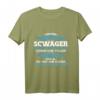 Stolzer Schwager einer Schwägerin - Lustiges Geschenk T-Shirt für Geburtstag & Weihnachten, Klassisch geschnitten
