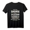 Sachsen T-Shirt mit lustigem Spruch  Sächsisch Dialekt Geschenk für Sachsen-Fans, Familie & Geburtstagsideen