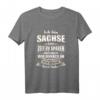 Sachsen T-Shirt mit lustigem Spruch  Sächsisch Dialekt Geschenk für Sachsen-Fans, Familie & Geburtstagsideen
