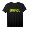 Borusse T-Shirt  Klassisch geschnittenes Fan-Shirt für Borussia Dortmund Fans mit doppeltem Saum