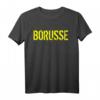Borusse T-Shirt  Klassisch geschnittenes Fan-Shirt für Borussia Dortmund Fans mit doppeltem Saum
