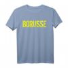 Borusse T-Shirt  Klassisch geschnittenes Fan-Shirt für Borussia Dortmund Fans mit doppeltem Saum