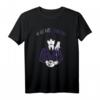 HapBunny Dark Side T-Shirt mit Zitat - Gothic Horror Design, Addams Family, Raven & Halloween Motive für Fans
