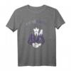 HapBunny Dark Side T-Shirt mit Zitat - Gothic Horror Design, Addams Family, Raven & Halloween Motive für Fans