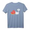 Wassermelone Fruit Sugar Hi Funny Spruch T-Shirt - Tropisches Fruchtmotiv für Sommer, Strand & Partys