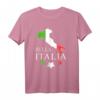 Italia - Bella Italia Landkarte T-Shirt mit italienischer Flagge für Urlaub, Sommer & Italienfans