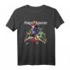 HapBunny Rainbow Pyramid Retro Action Portrait T-Shirt - Lizenziertes Vintage & Comic Design für Fans & Feiern