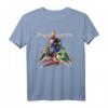 HapBunny Rainbow Pyramid Retro Action Portrait T-Shirt - Lizenziertes Vintage & Comic Design für Fans & Feiern