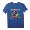 HapBunny Rainbow Pyramid Retro Action Portrait T-Shirt - Lizenziertes Vintage & Comic Design für Fans & Feiern