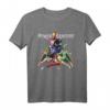 HapBunny Rainbow Pyramid Retro Action Portrait T-Shirt - Lizenziertes Vintage & Comic Design für Fans & Feiern