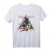 HapBunny Rainbow Pyramid Retro Action Portrait T-Shirt - Lizenziertes Vintage & Comic Design für Fans & Feiern