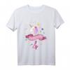 Kinder Geburtstagsshirt für 4 Jahre Mädchen mit Einhorn-Design  Klassisches Geburtstags-T-Shirt für kleine Geburtstagsfeiern