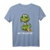 Lustiges Dinosaurier frisst Einhorn T-Shirt  Humorvolles Outfit für Märchen- und Fabelwesen-Fans, Geschenkidee für Einhornhasser und Satireliebhaber