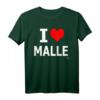 I LOVE MALLE Shirt Mallorca T-Shirt  Klassisches Inselmotiv für Mallorca Fans & Urlaubsliebhaber