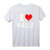 I LOVE MALLE Shirt Mallorca T-Shirt  Klassisches Inselmotiv für Mallorca Fans & Urlaubsliebhaber