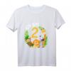 Kinder 2. Geburtstag T-Shirt mit Dschungel Motiven  Niedliches Geburtstagsgeschenk für Zweijährige Jungen und Mädchen