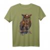 Steampunk Eule mit mechanischen Zahnrädern - Vintage Gothic Vogel T-Shirt für Tier- und Steampunk-Liebhaber