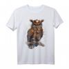Steampunk Eule mit mechanischen Zahnrädern - Vintage Gothic Vogel T-Shirt für Tier- und Steampunk-Liebhaber