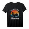 Der Herr Der Hühner - Lustiges Landwirt T-Shirt für Hühnerliebhaber, Bauern & Bauernhof-Fans, ideales Geschenk für Geburtstag, Weihnachten & Vatertag