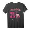 Egal was passiert, hält Flamingo-Party beim Laufen T-Shirt  Lustiges Geschenk für Feiern, Junggesellenabschiede & Mallorca-Urlaub